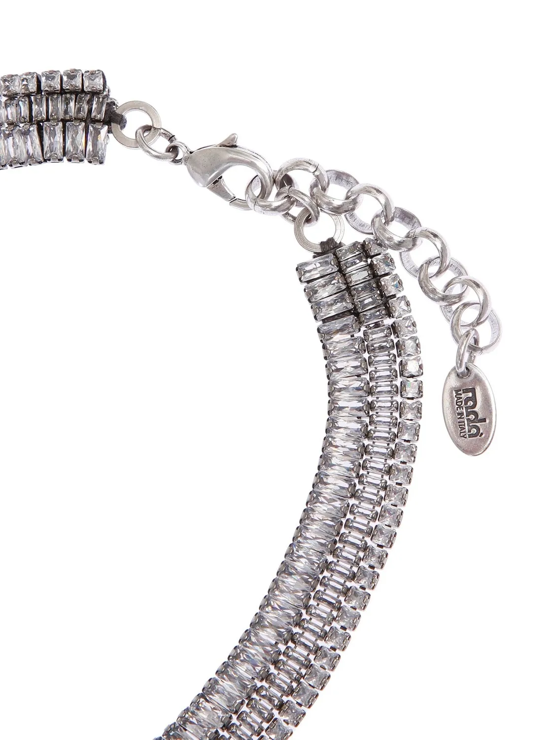 Rada Collana cascata di baguettes cristallo