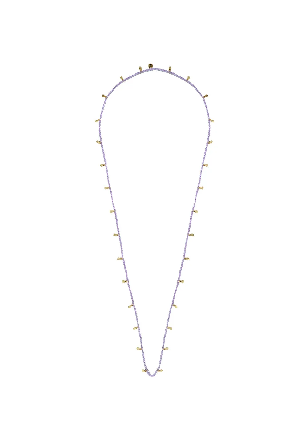House of Tuhina Rimjhim collana blu acqua intrecciata