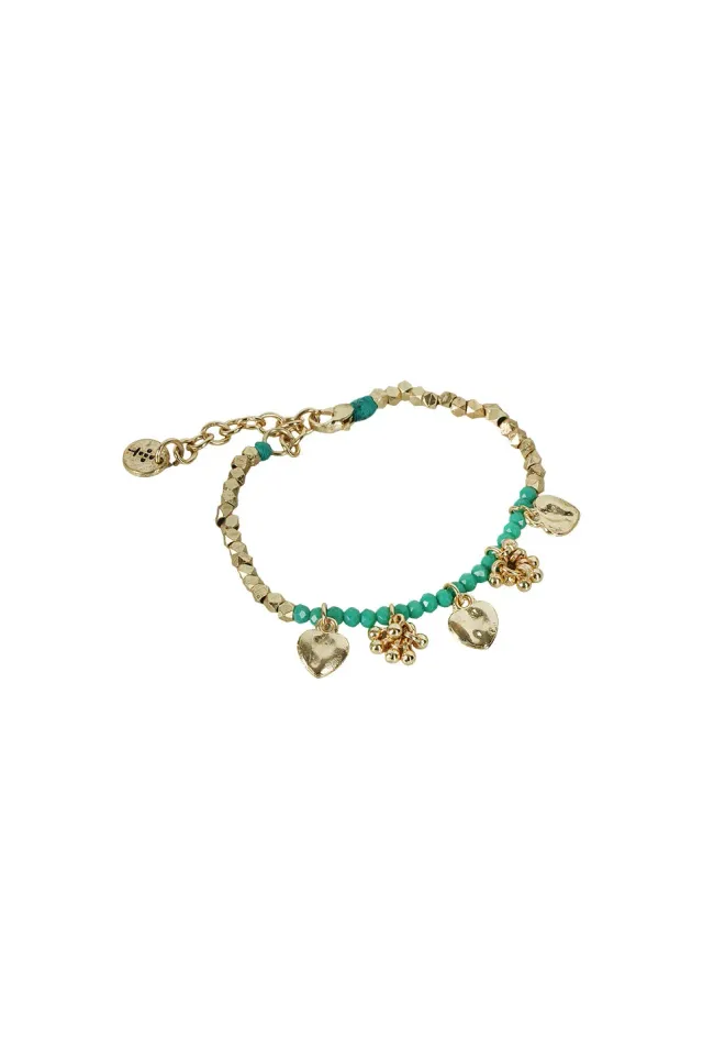 House of Tuhina Adhira bracciale oro sole fatto a mano