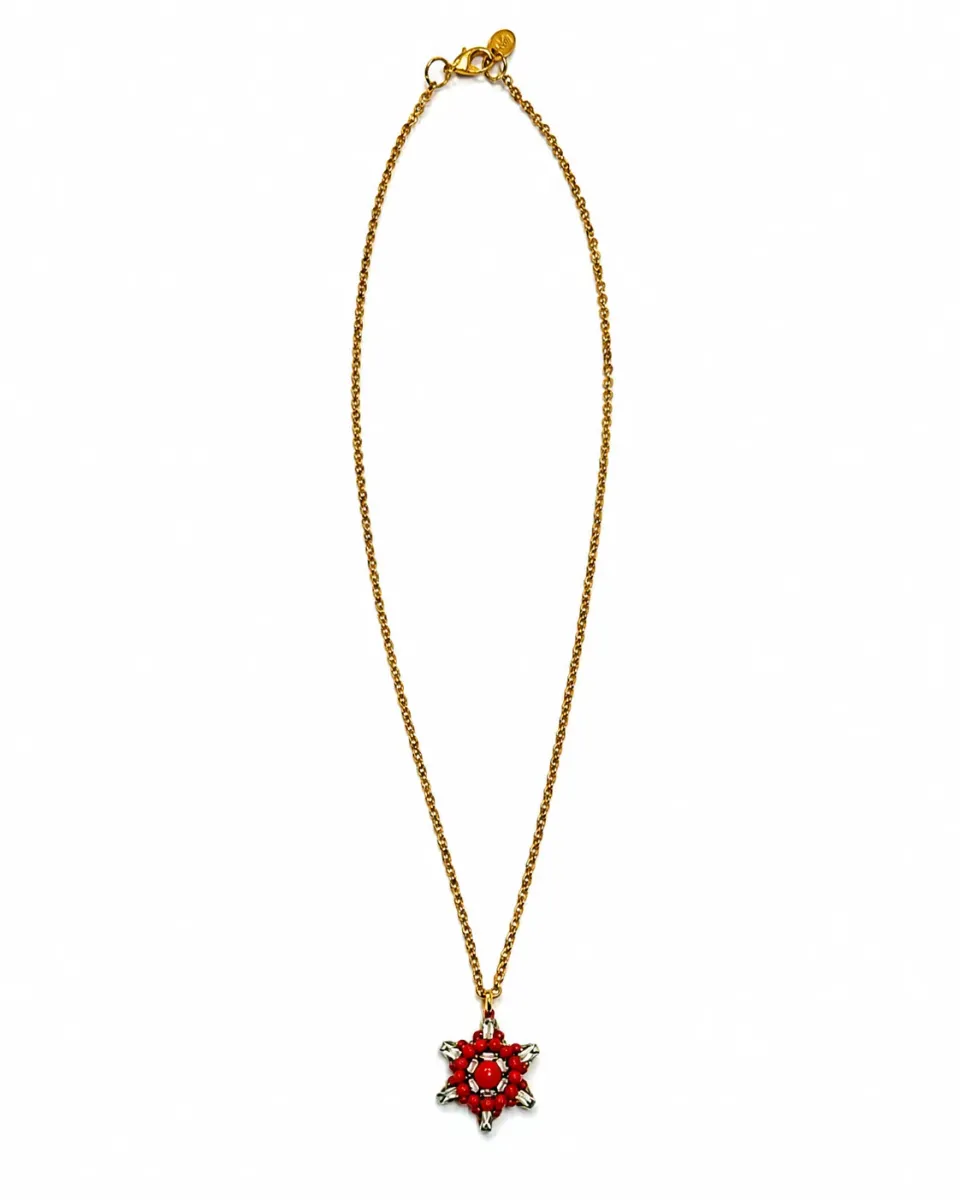 Rada Stella Corallo collana lunga corallo