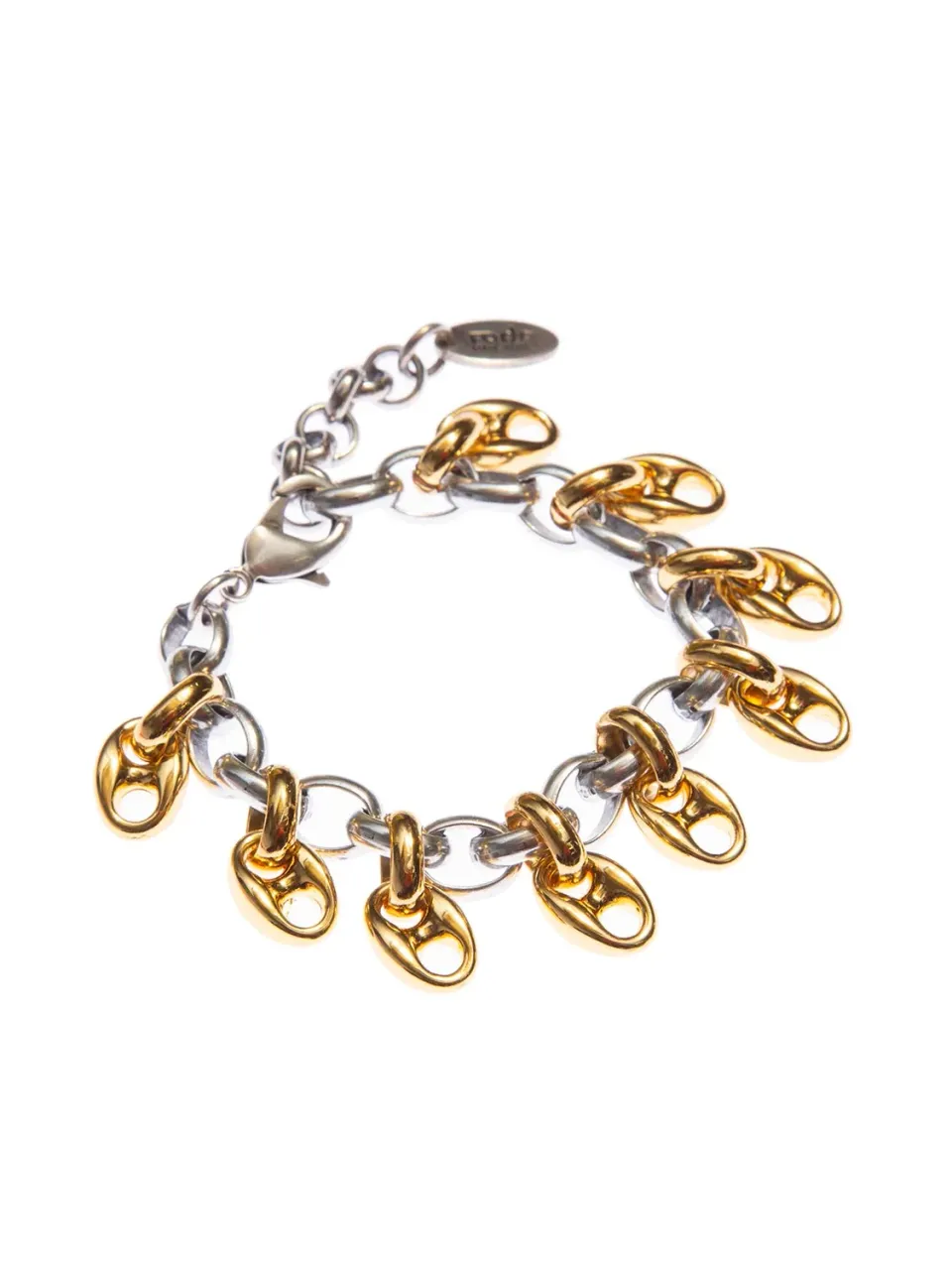 Rada Bracciale Catena mix metalli elementi pendenti
