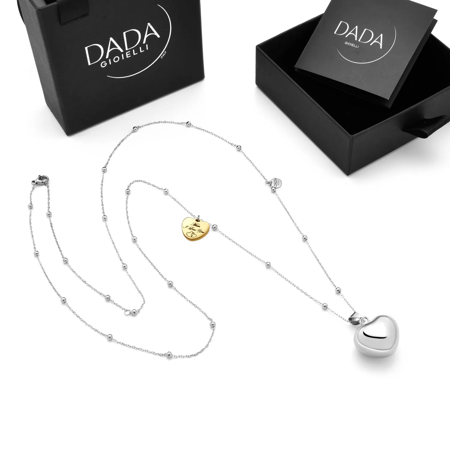Dada Gioielli Collana Amore Mamma Chiama Angeli Oro