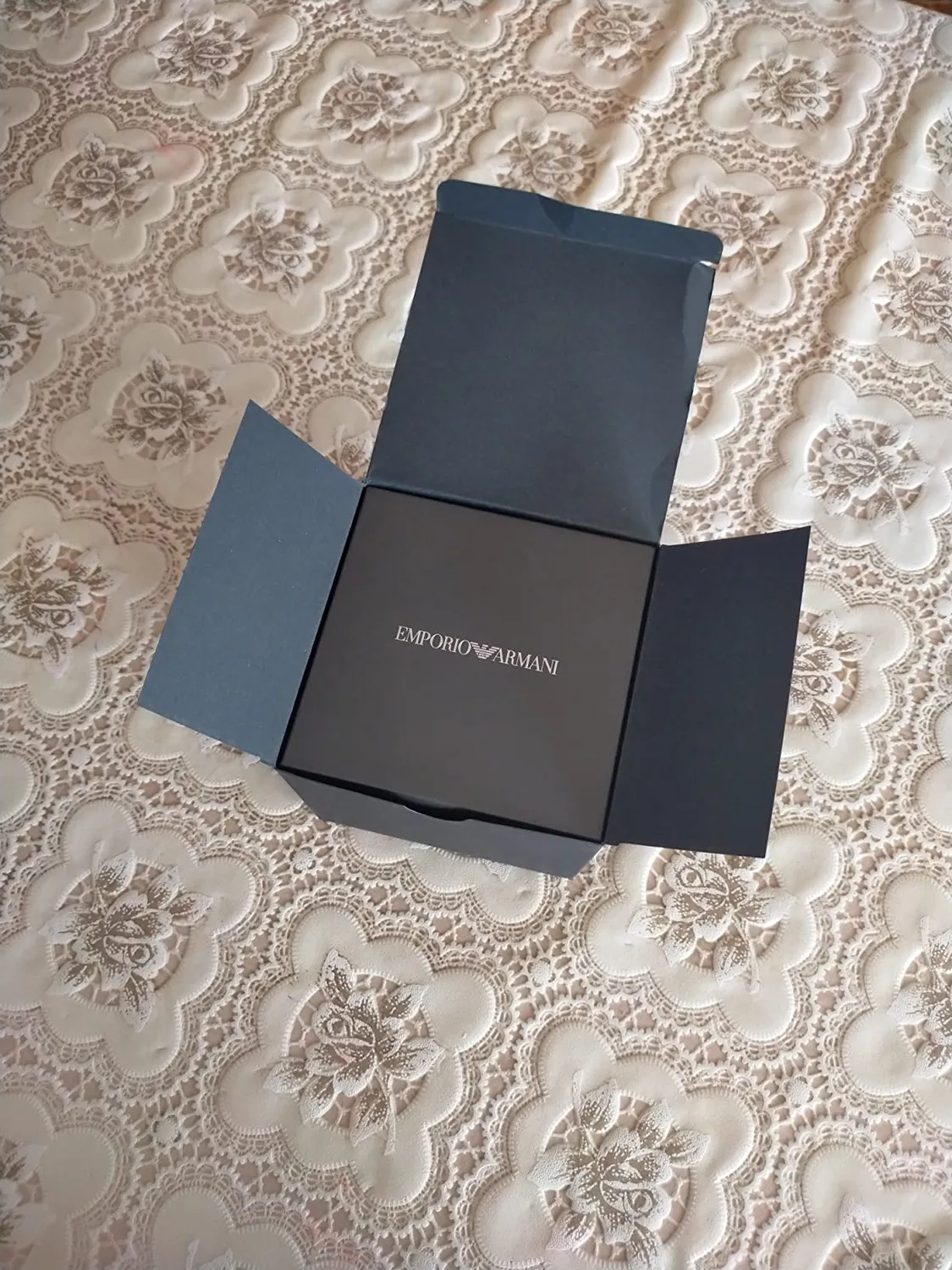Emporio Armani Cronografo Uomo Acciaio Quadrante Nero