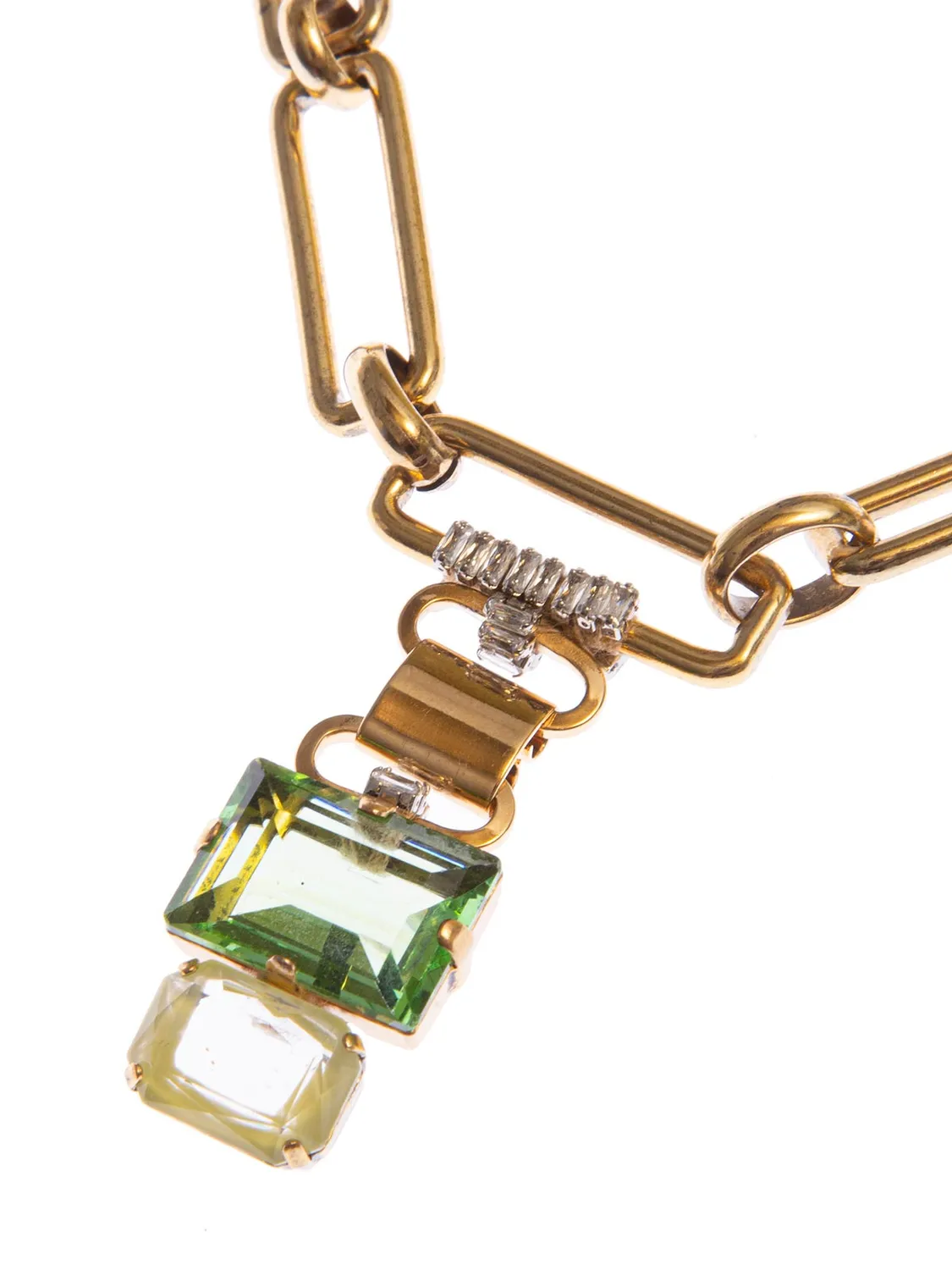 Rada Mix Catene Pietre collana verde catene