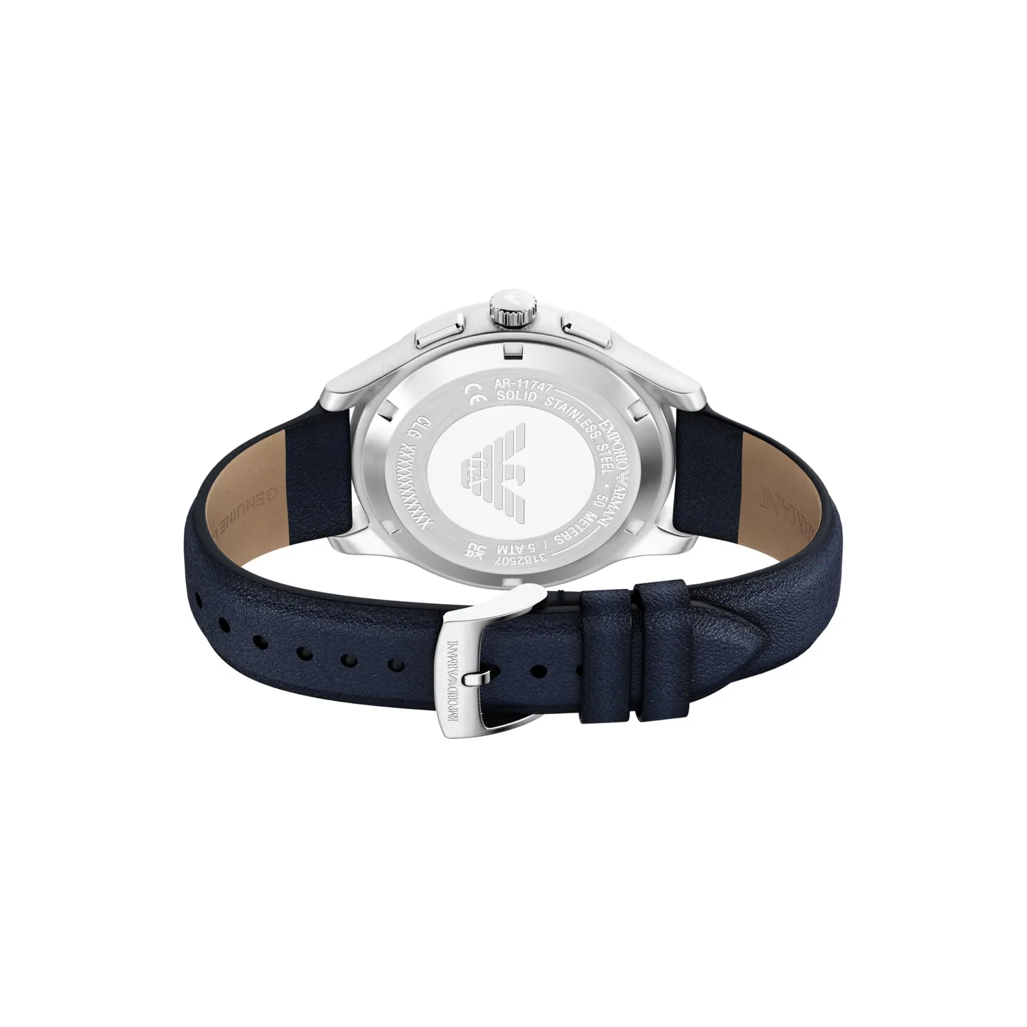 Emporio Armani AR11747 Orologio Uomo 42mm Blu Navy