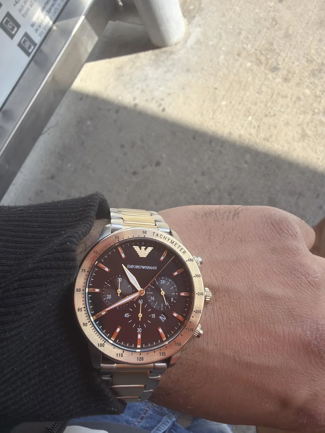 Emporio Armani AR11521 Orologio Uomo Cronografo 43 mm