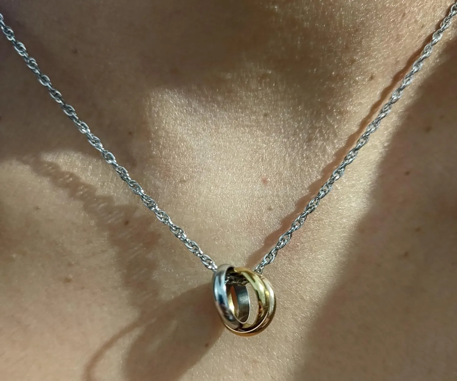 Dada Gioielli collana Trilogy donna anelli 12mm colorati