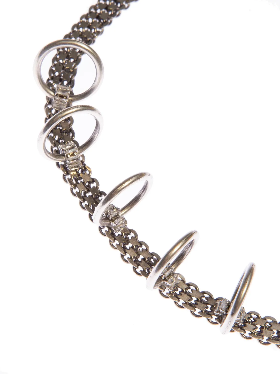 Rada Anelle choker oro antico con baguette