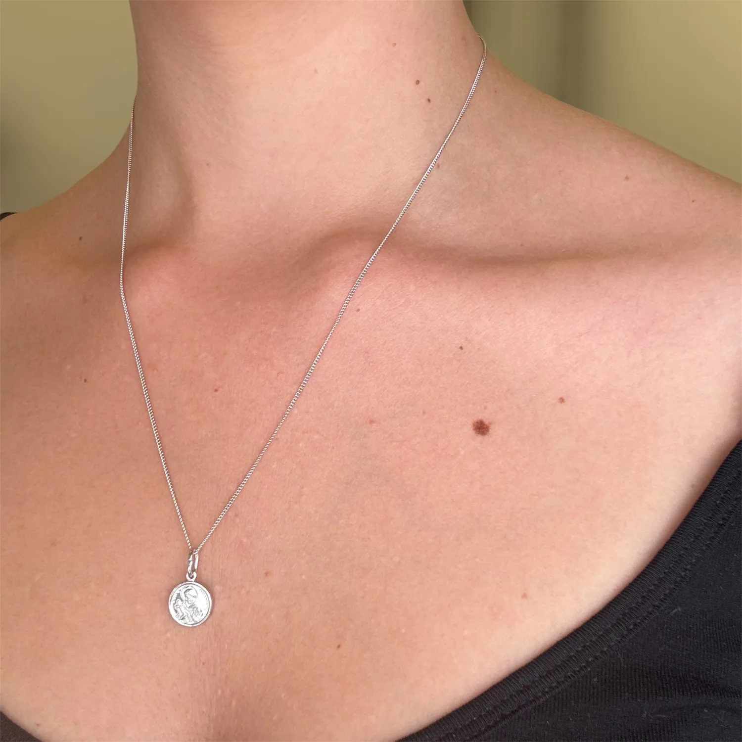 Ornamenta San Gennaro collana argento 925 50 cm rodiata