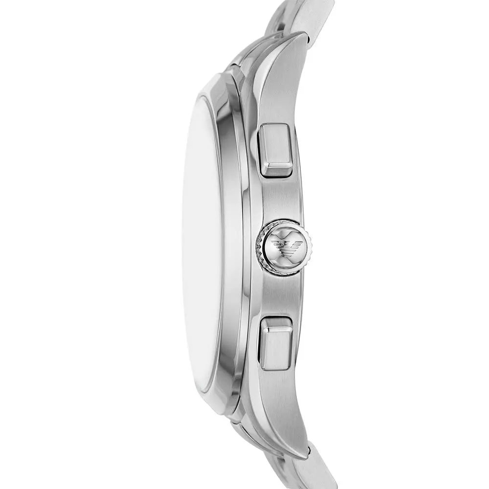 Emporio Armani Orologio Uomo Argento e Verde