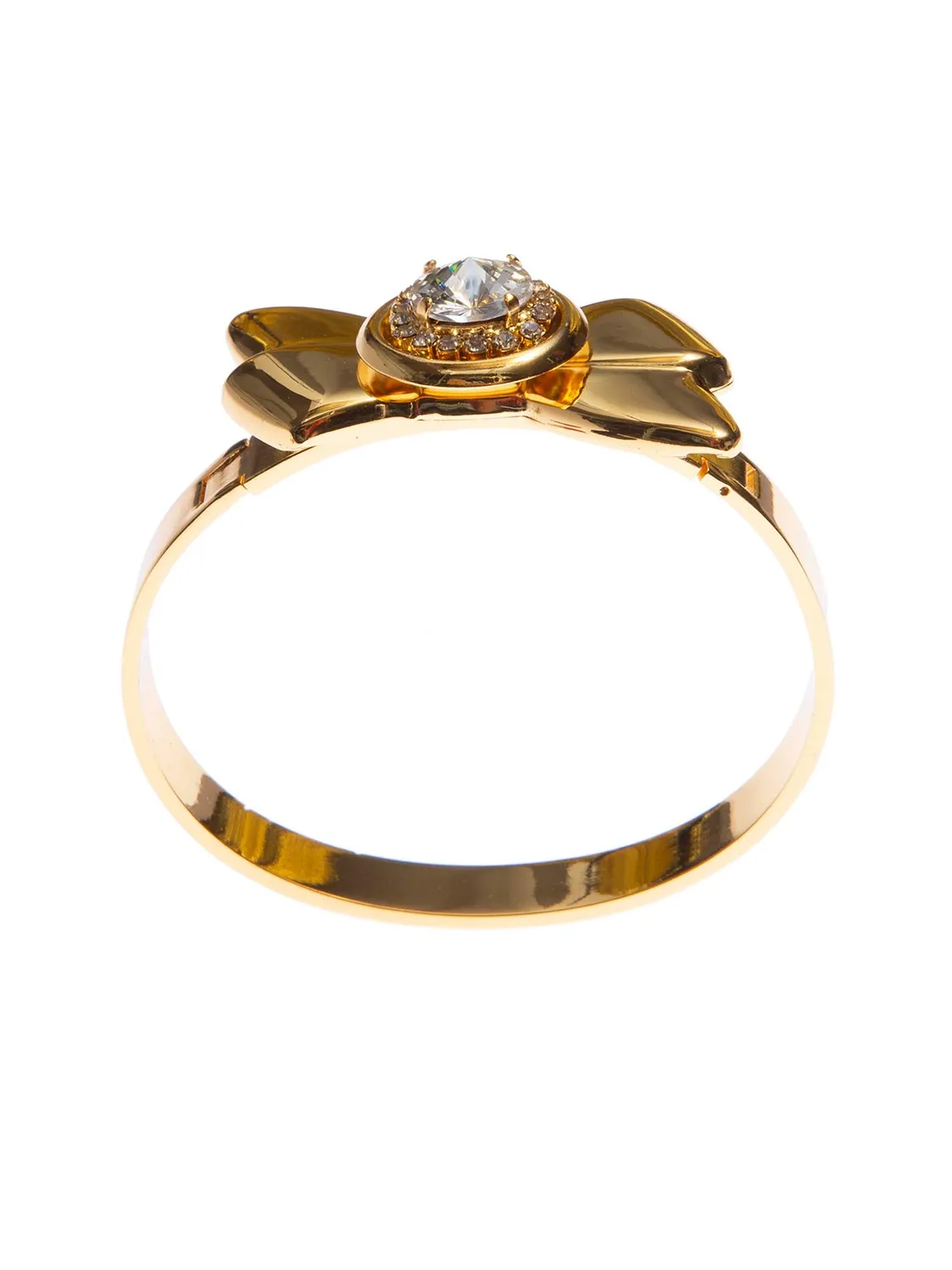 Rada Bracciale Fiocco Oro con Pietra Taglio Diamante