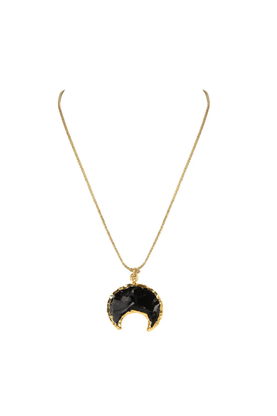 House of Tuhina Indrani collana marrone verde nero