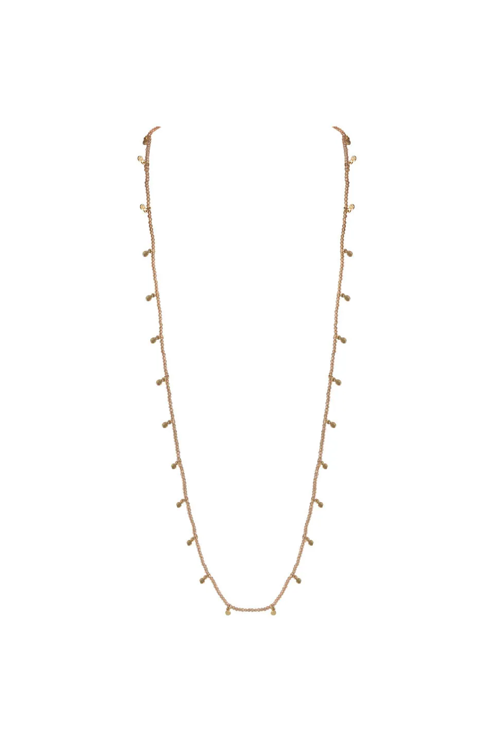 House of Tuhina Rimjhim collana blu acqua intrecciata