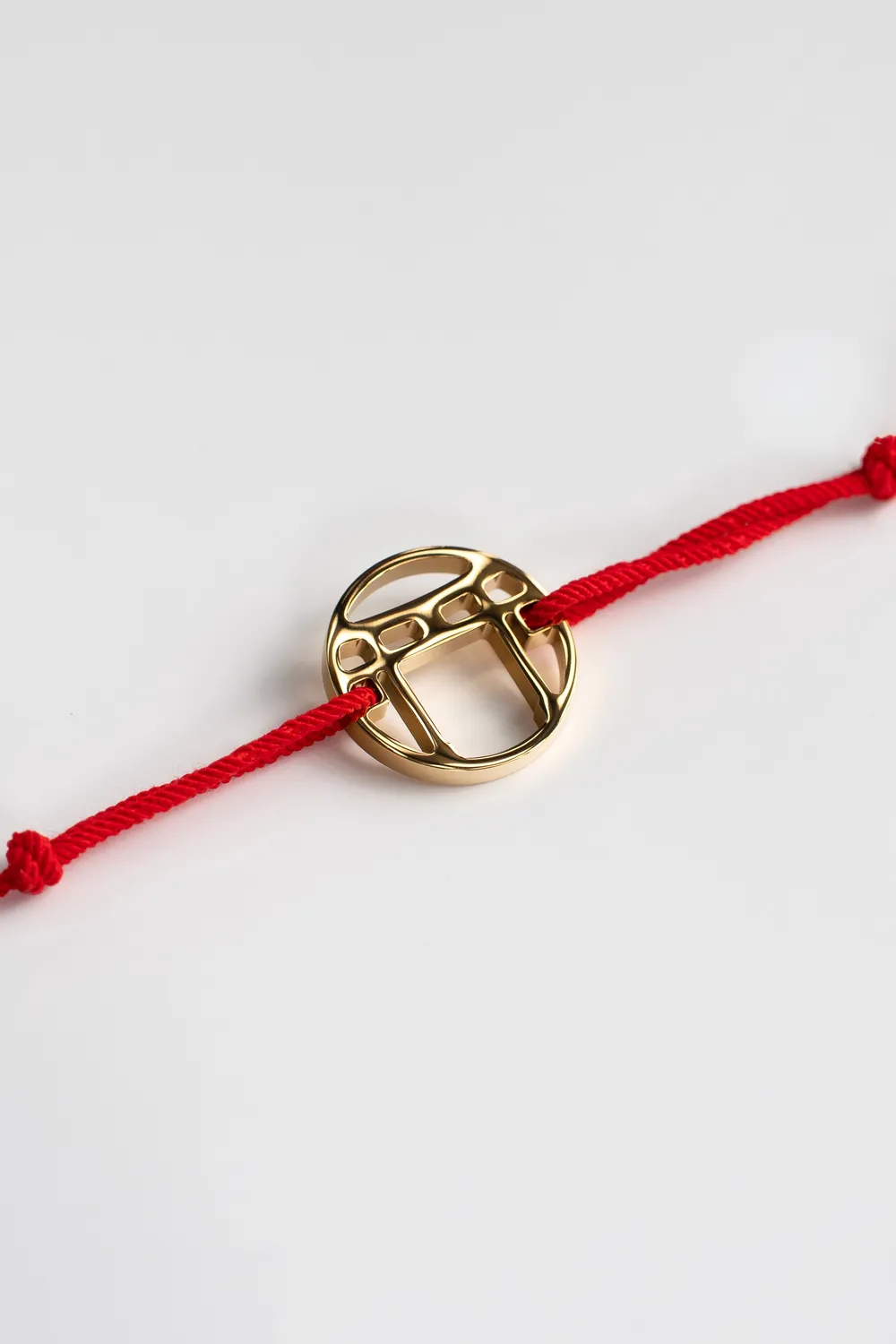 Saika Torii Gold bracciale nero acciaio PVD oro