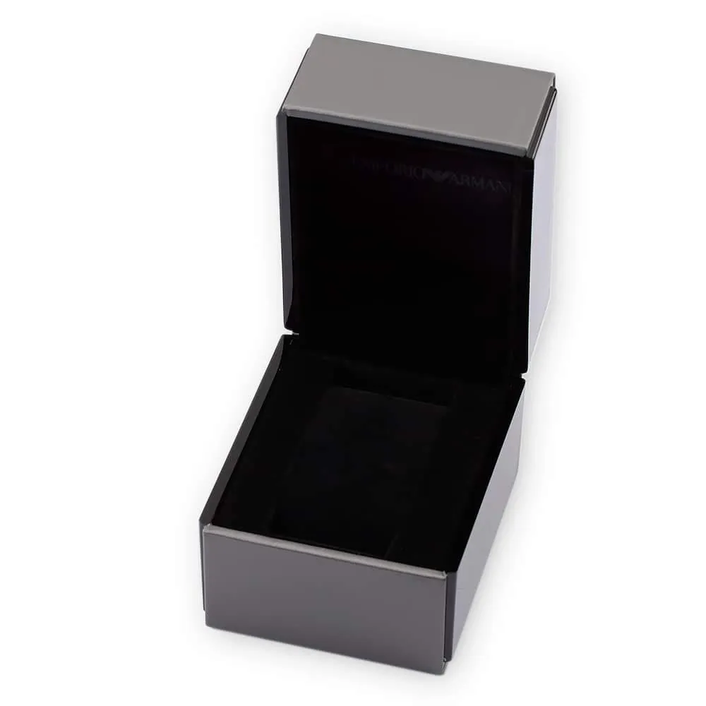 Emporio Armani orologio uomo carbone e nero