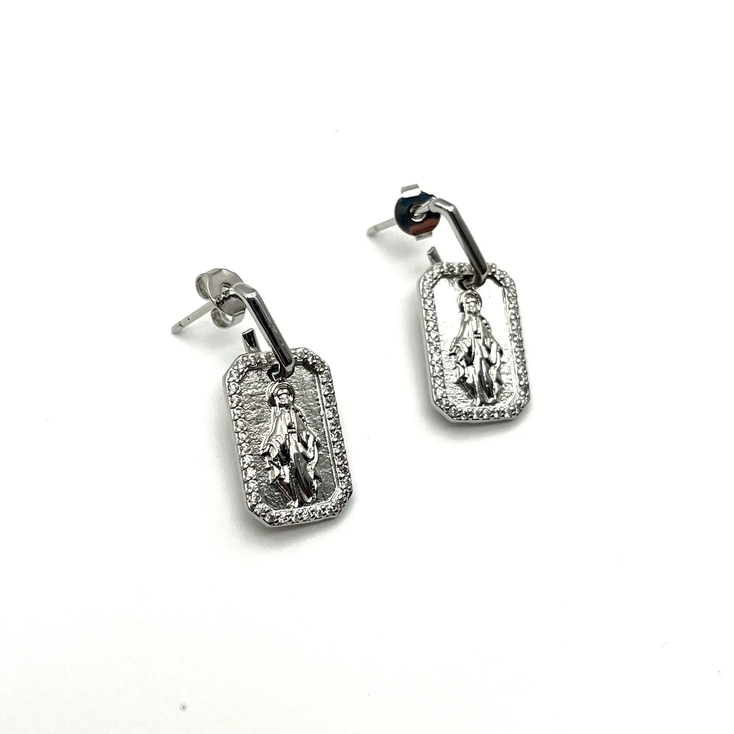Ornamenta Medaglia Miracolosa orecchini argento
