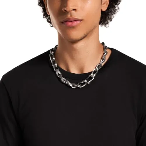 Emporio Armani EGS3301040 Collana Uomo Argento Catena