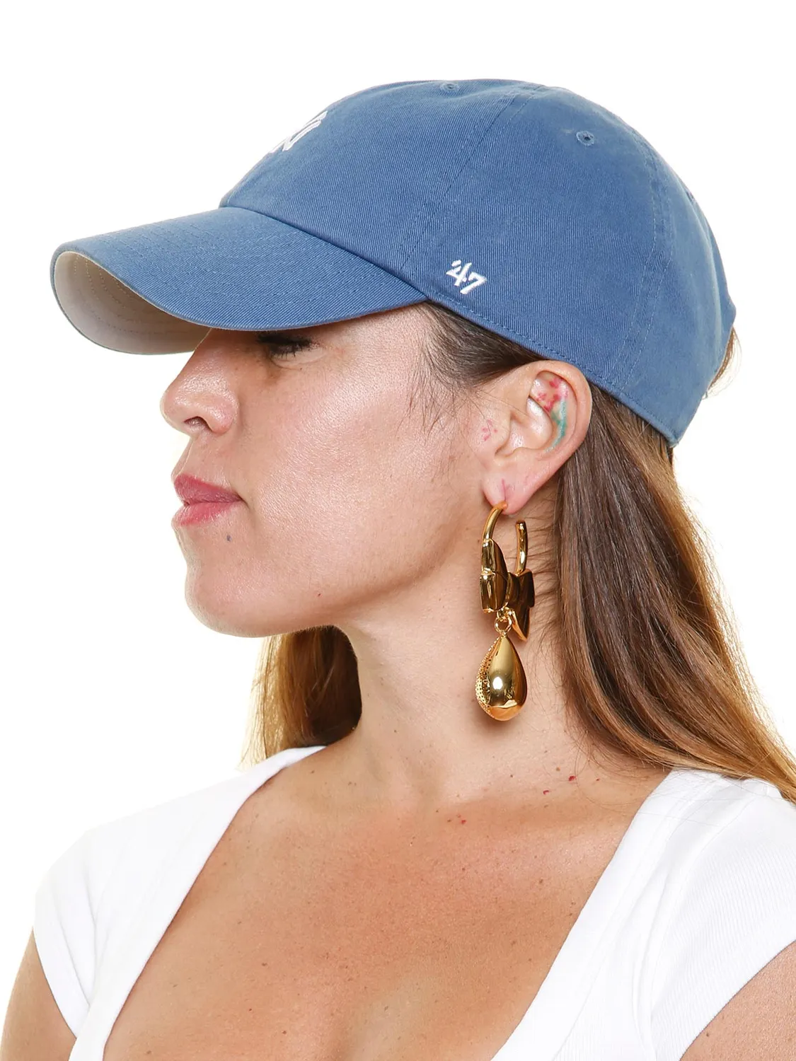 Rada Orecchini fiocco argento con goccia