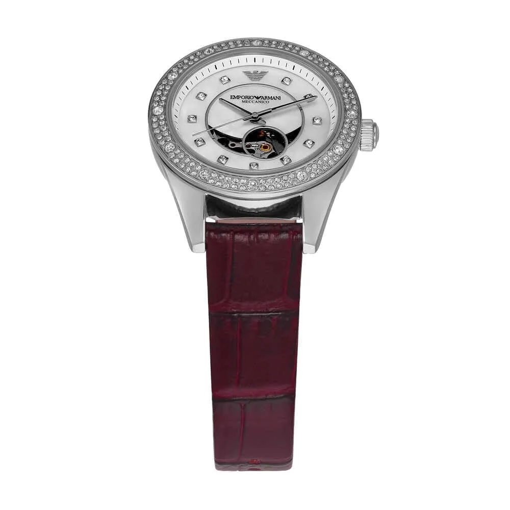 Emporio Armani AR60075 Orologio Donna Pelle Rossa 36mm