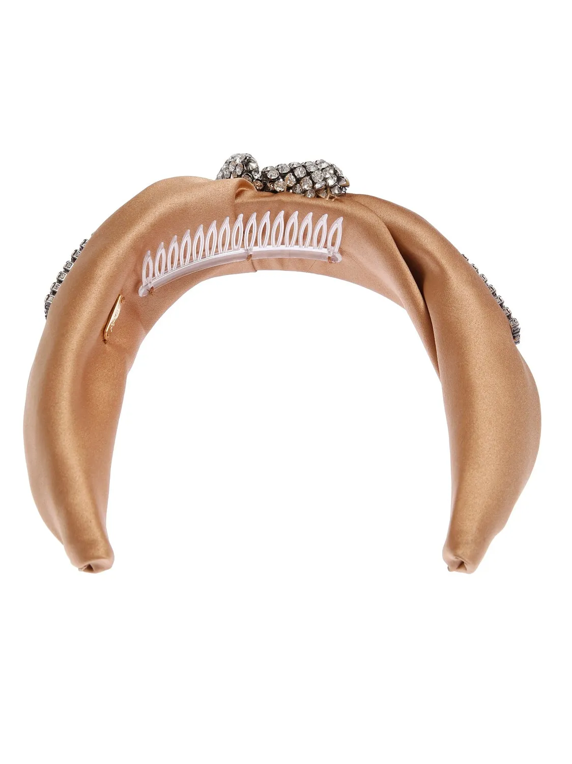 Rada Cerchietto Maxi Nodo di Strass raso largo