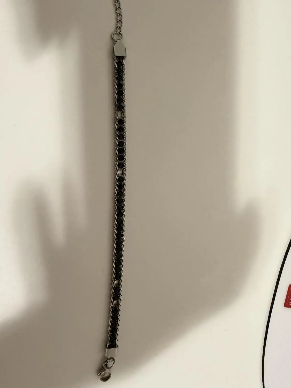 Dada Gioielli Tennis e Grumetta Bracciale Bianco zirconi bianchi
