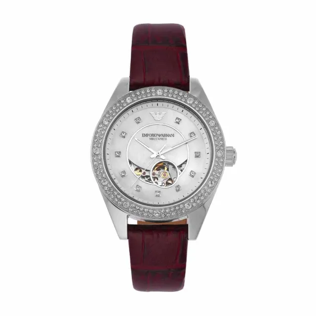 Emporio Armani AR60075 Orologio Donna Pelle Rossa 36mm