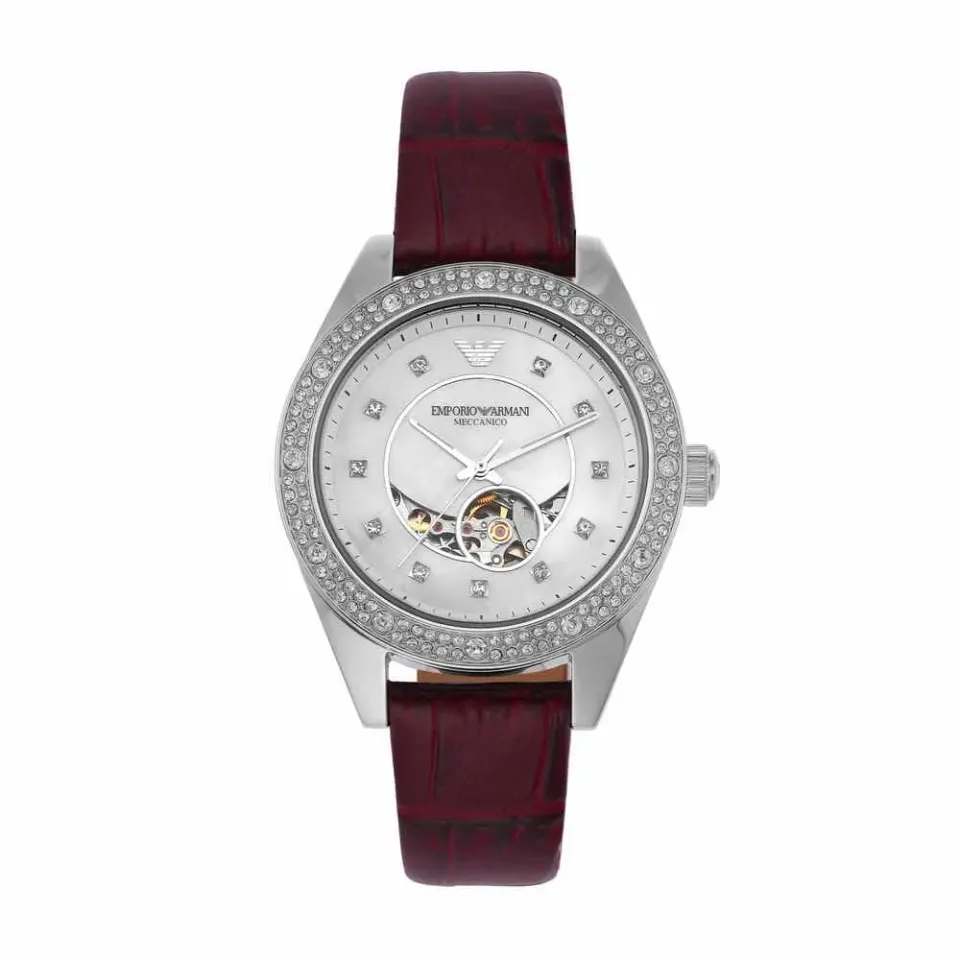 Emporio Armani AR60075 Orologio Donna Pelle Rossa 36mm