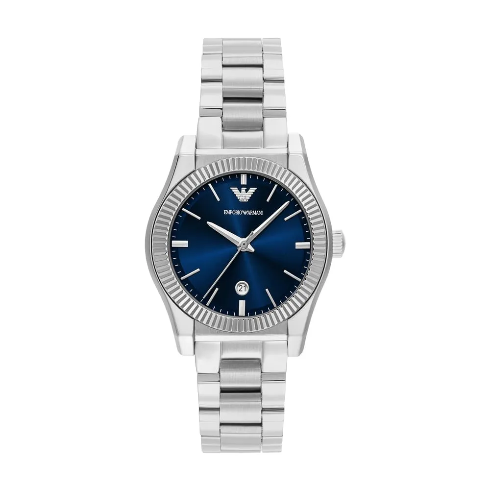 Emporio Armani Orologio Donna 32 mm Argento Perla