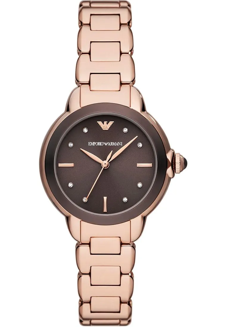 Emporio Armani Orologio Donna Oro Rosa Quarzo Tonalità
