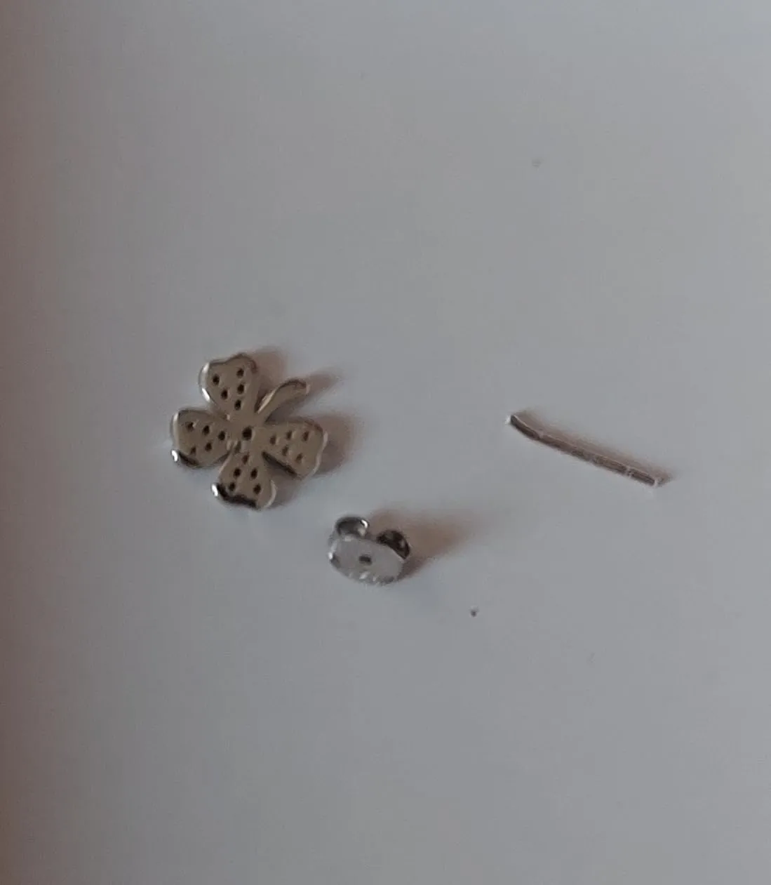 Diamond Treats Quadrifoglio Orecchini Argento Zirconi 925