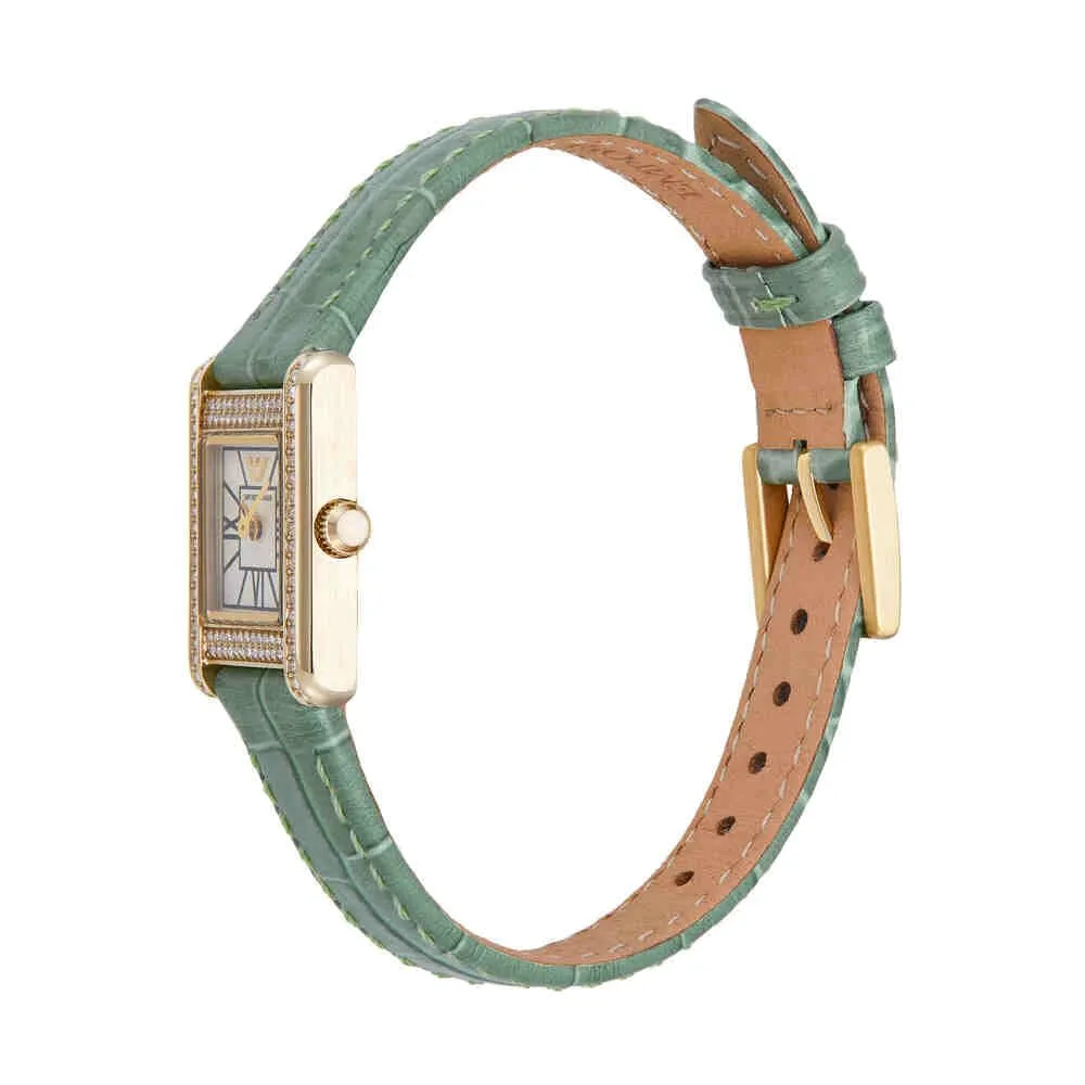 Emporio Armani Orologio Analogico Verde Acciaio