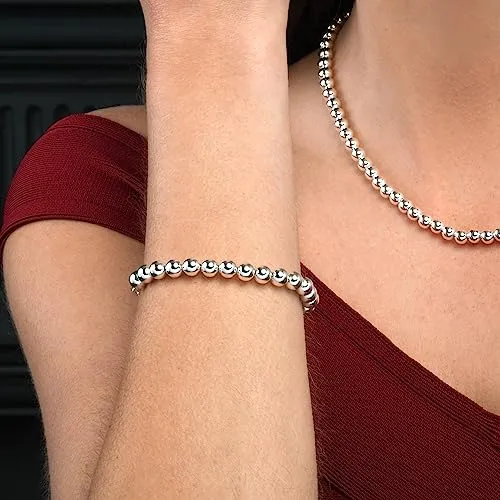 Diamond Treats Bracciale Sfere Argento 925 19 cm Donna