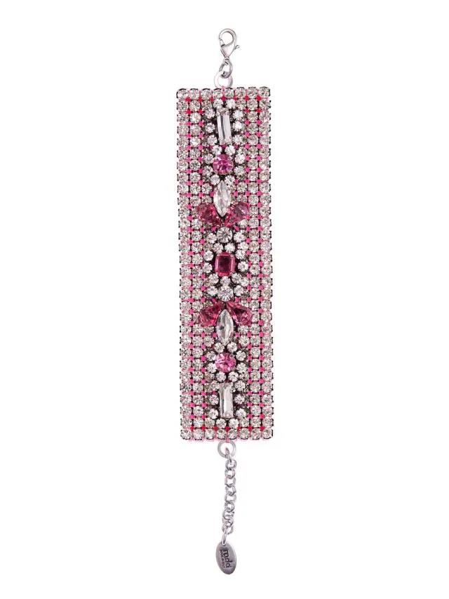 Rada Bracciale Strass bracciale nero cristallo