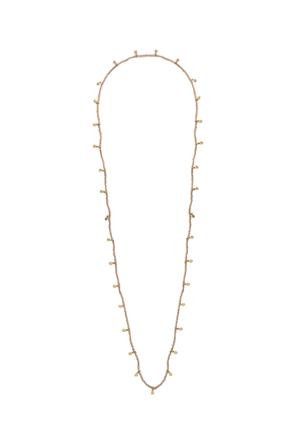 House of Tuhina Rimjhim collana blu acqua intrecciata