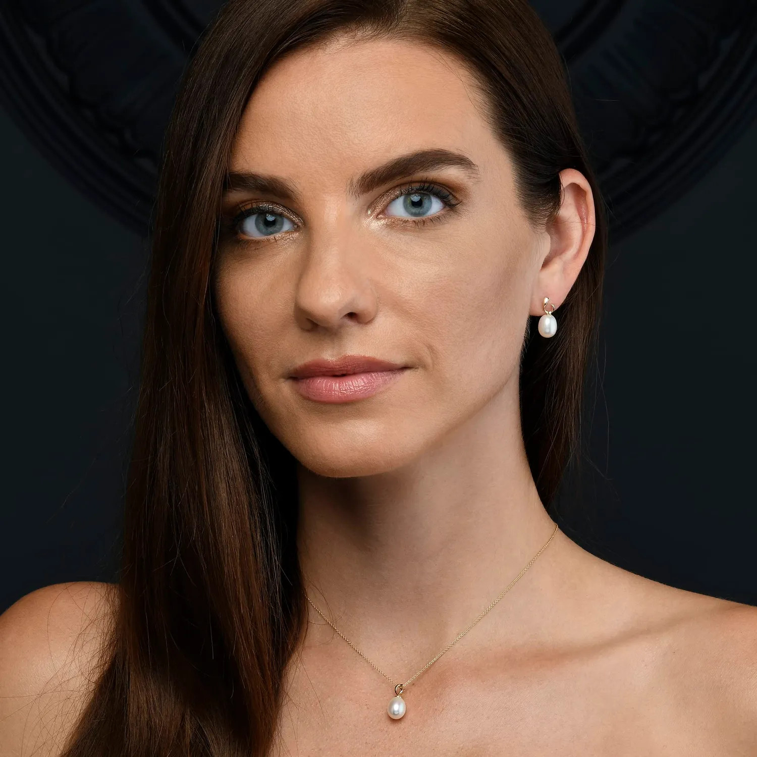 Diamond Treats Orecchini Perle Oro Giallo 9K Acqua Dolce