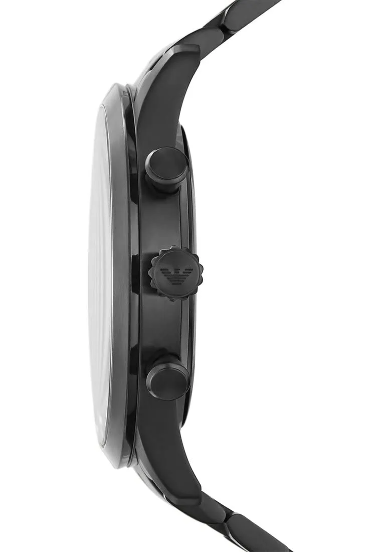 Emporio Armani AR11349 orologio uomo nero 43 mm acciaio