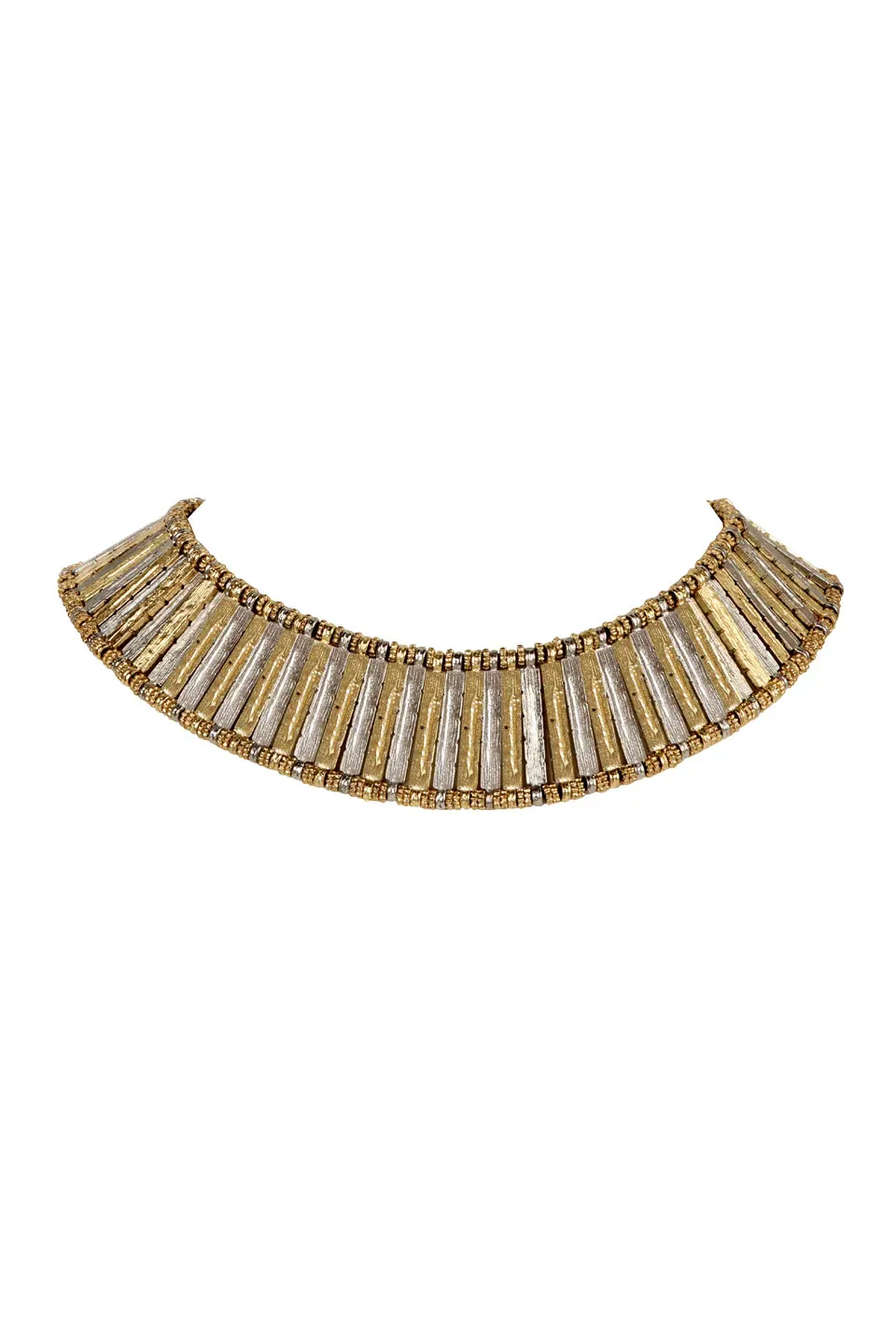 House of Tuhina Hema choker oro fatto a mano