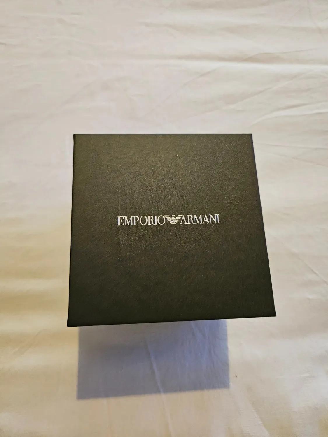 Emporio Armani AR11556 orologio uomo 42mm pelle marrone