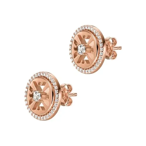 Emporio Armani orecchini donna acciaio oro rosa