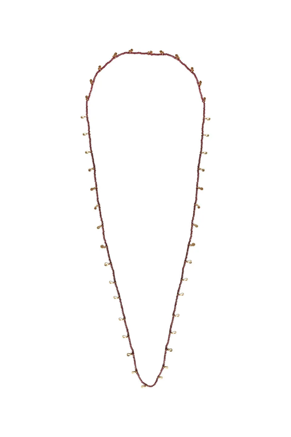House of Tuhina Rimjhim collana blu acqua intrecciata