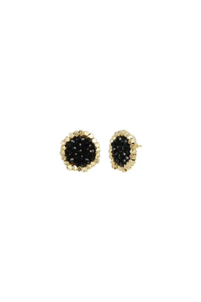 House of Tuhina Trisha Moon Gold orecchini oro luna