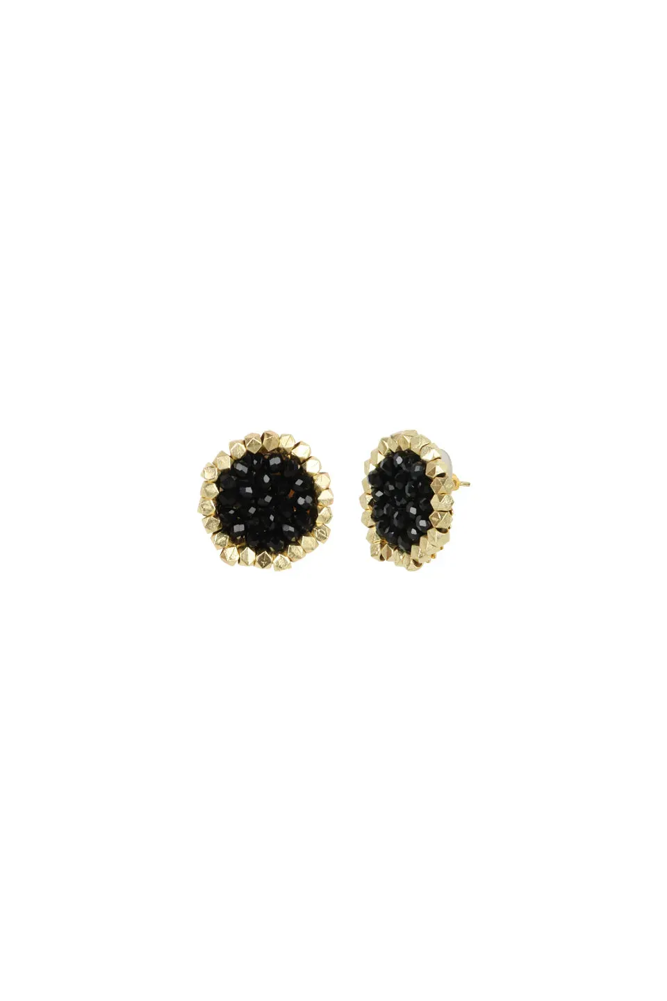 House of Tuhina Trisha Moon Gold orecchini oro luna
