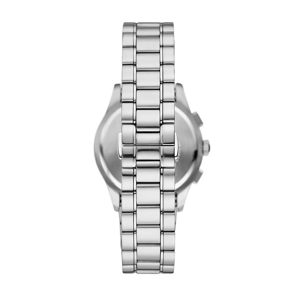 Emporio Armani Orologio Uomo Argento e Verde