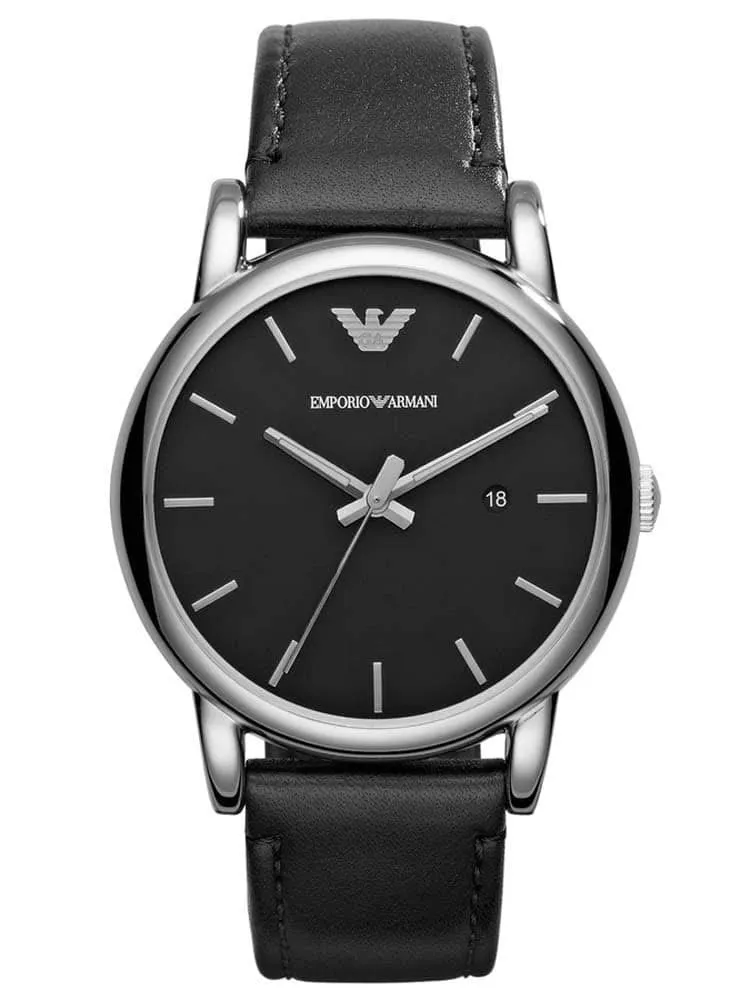 Emporio Armani Orologio Uomo Nero Grigio 41 mm Data