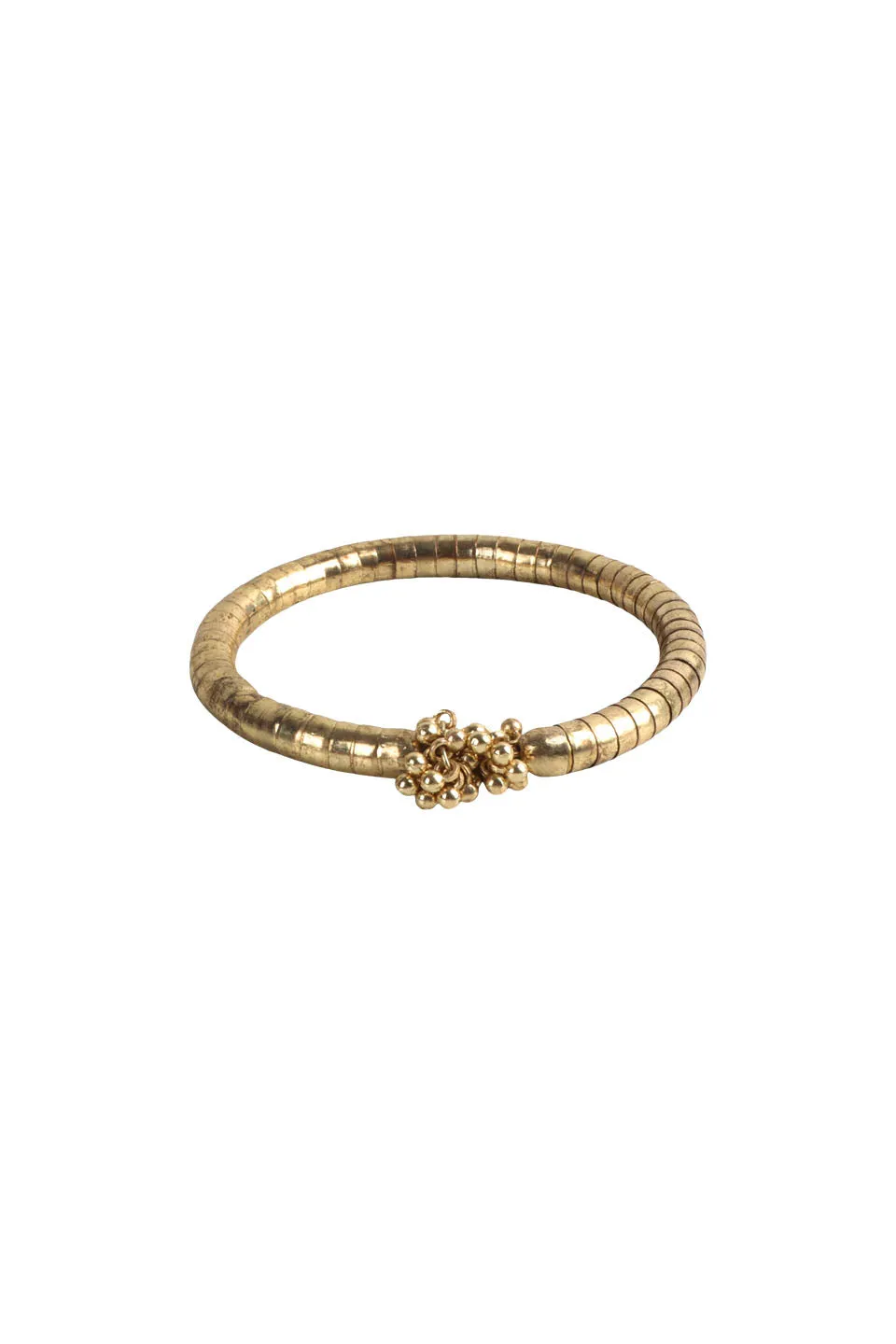 House of Tuhina Vasuki Bracciale Rigido Oro Fatto a Mano
