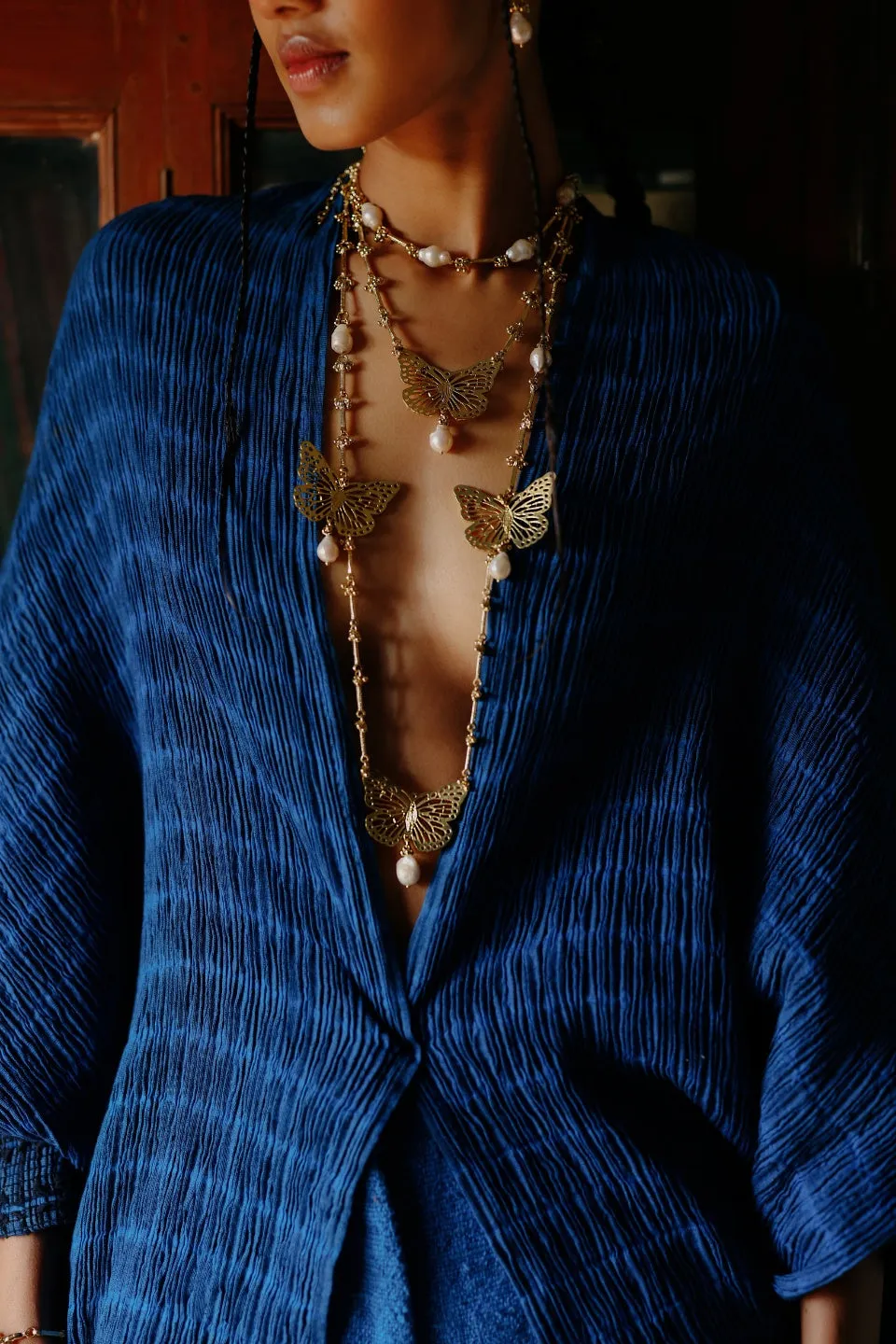 House of Tuhina Amodini collana oro Baisa heritage