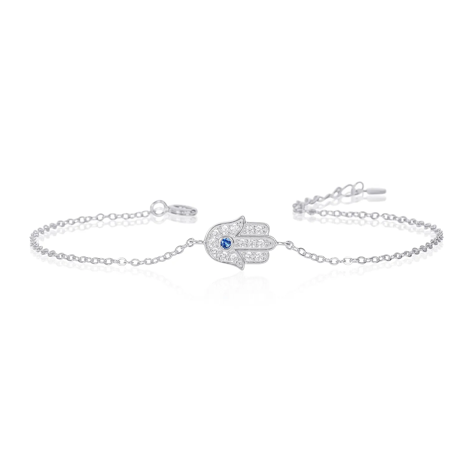 Diamond Treats Bracciale Mano Fatima Oro Giallo Argento 925