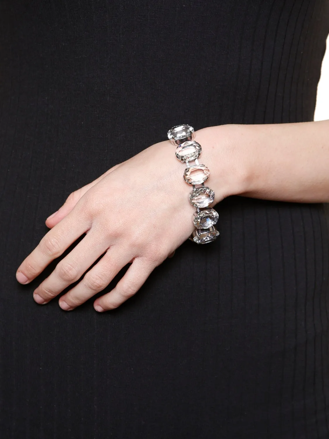 Rada Bracciale Cristallo bracciale pietre ovali