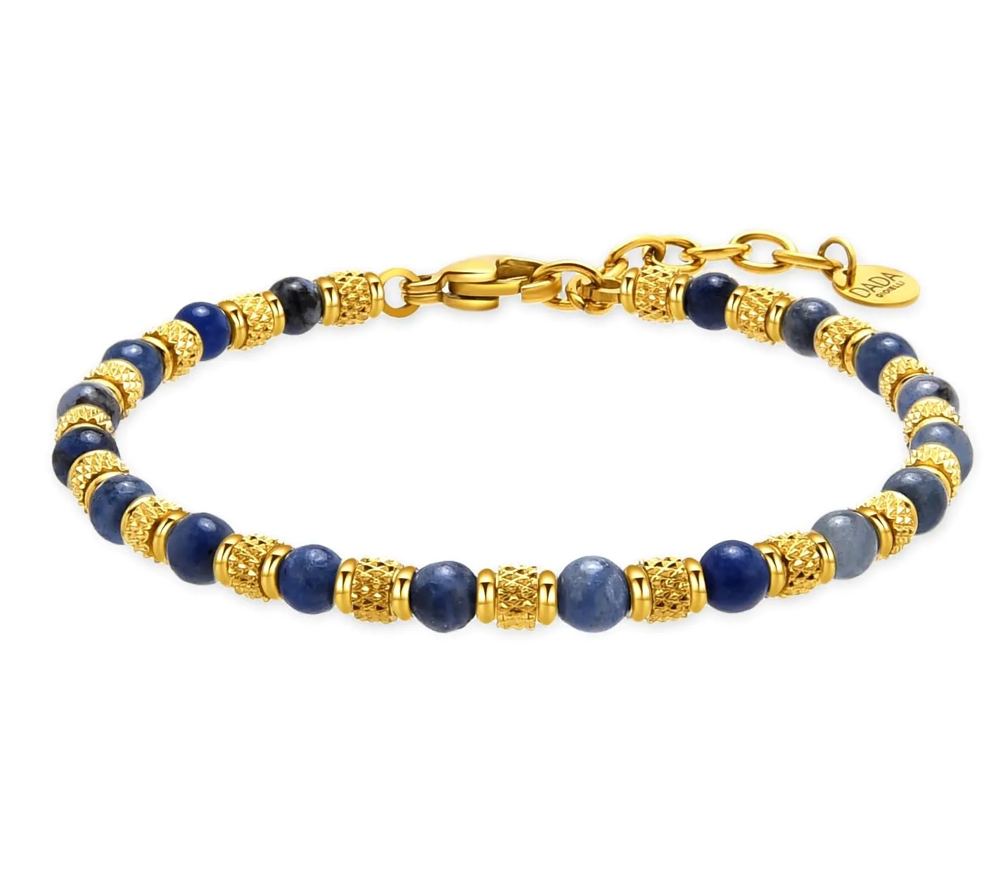 Dada Gioielli Significato bracciale sodalite oro 17+3 cm