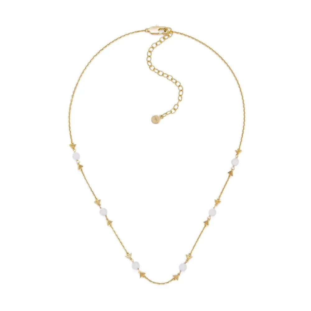 Emporio Armani Jewels Collana Ottone Oro Rosa Donna Moschettone